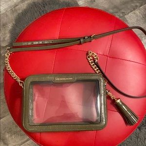Michael Kors Clear Crossbody Bag